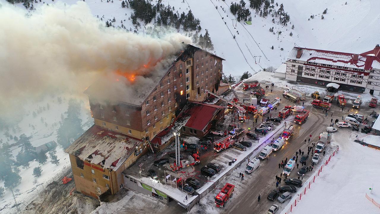 Bolu'da Otel Yangınında Can Kaybı Artıyor