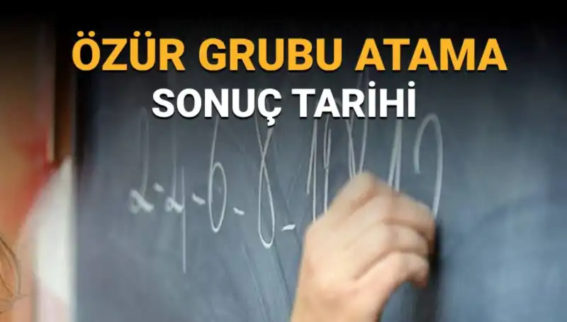 Mazerete Bağlı Atama Sonuçları Açıklanacak: Özür Grubu Süreci Hız Kazanıyor