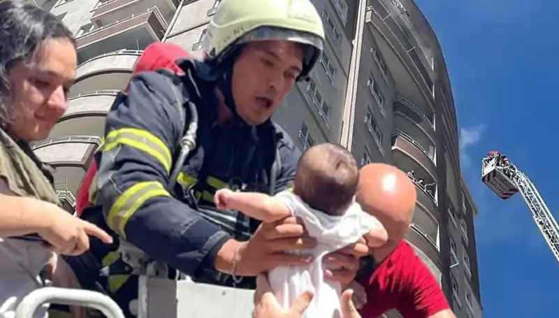 Kayseri'de 14 Katlı Binada Çıkan Yangın: Olayın Detayları