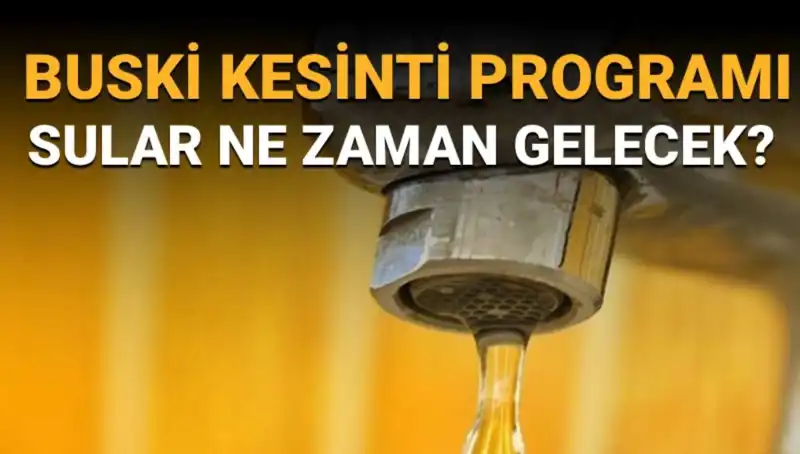 Bursa Nilüfer'de Su Kesintisi: Kritik Tarihler ve Detaylar