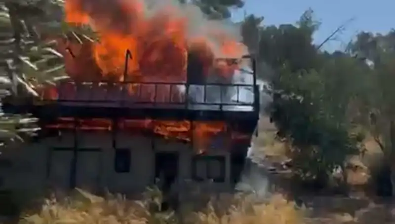 Bodrum'da Yangın Alarmı: Ekipler Hızla Olay Yerine Sevk Edildi