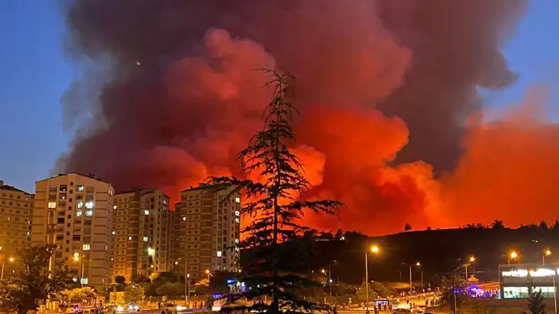 Bursa'da Yangınlar: Şehrin Gözde Yerleri Tehdit Altında