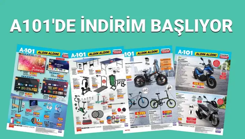 A101 Market 12 Haziran 2025 Aktüel Kataloğu ile Dolu Dolu!